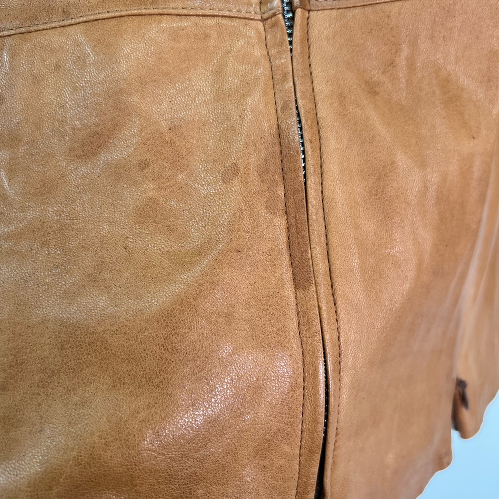 David 2 Leather Factory by Franco Fonati Tan
Genuine Italian Leather Jacket S - Picture 7 of 10